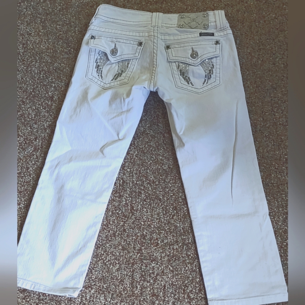 Miss Me Capri Jeans 27 - Picture 3 of 5